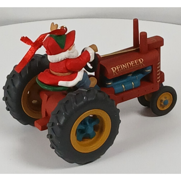 1994 HALLMARK Keepsake MAKIN TRACTOR TRACKS Here Comes Santa - Picture 7 of 11